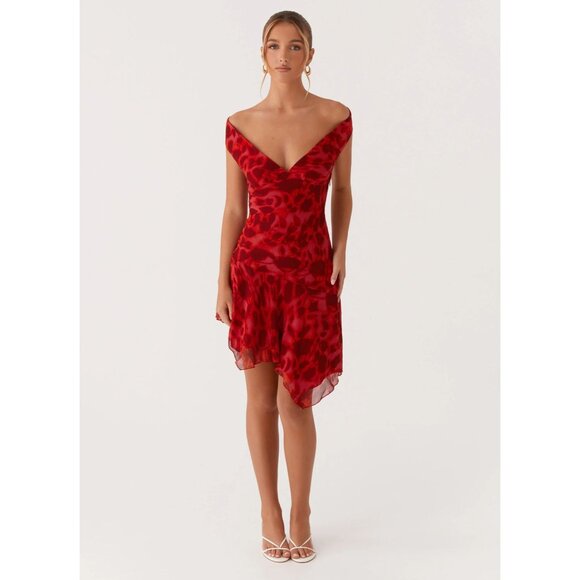 Peppermayo Red Mini Dress - Picture 3 of 10